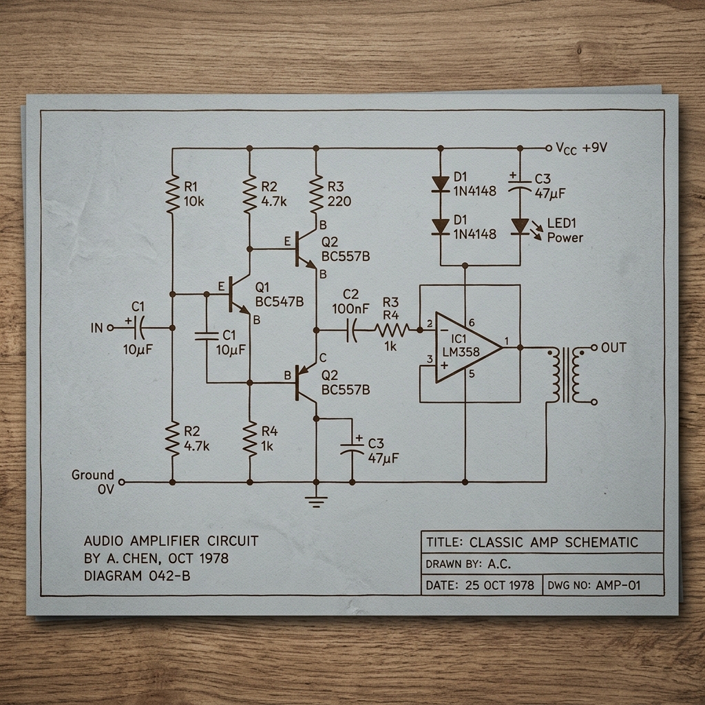 Circuit schematic design